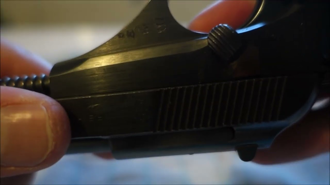 tuto démontage remontage pistolet beretta 70