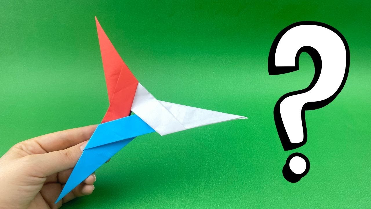 Stella Ninja di Carta – Origami Facile | Crea il Tuo Shuriken