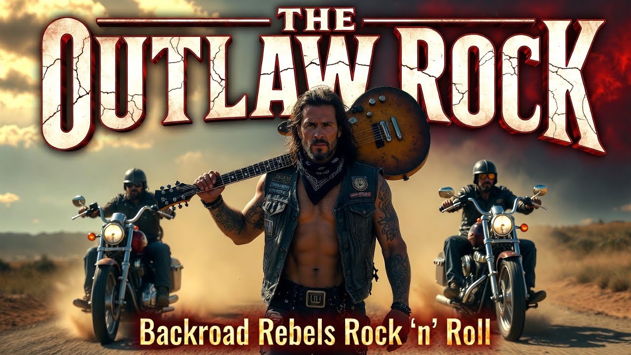 Best Music Rock n Roll 🔥 The Outlaw Rock 🎸 Backroad Rebels Rock ’n’ Roll