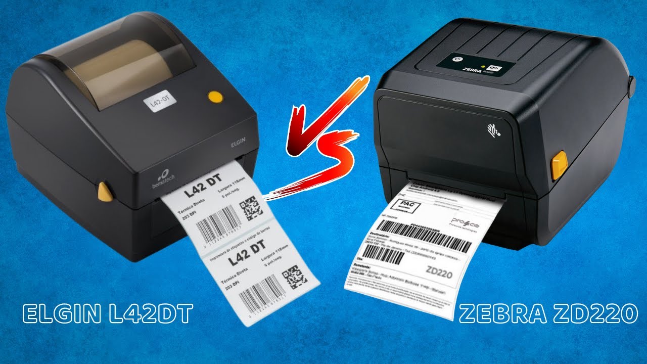 Elgin L42 DT ou Zebra ZD220 Qual comprar? Justifica pagar mais caro na Zebra?