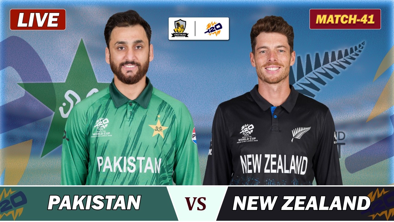 PAK vs NZ 41st T20 MATCH LIVE , COLOMBO | ICC T20 WC 2026 | PAKISTAN vs NEW ZEALAND LIVE