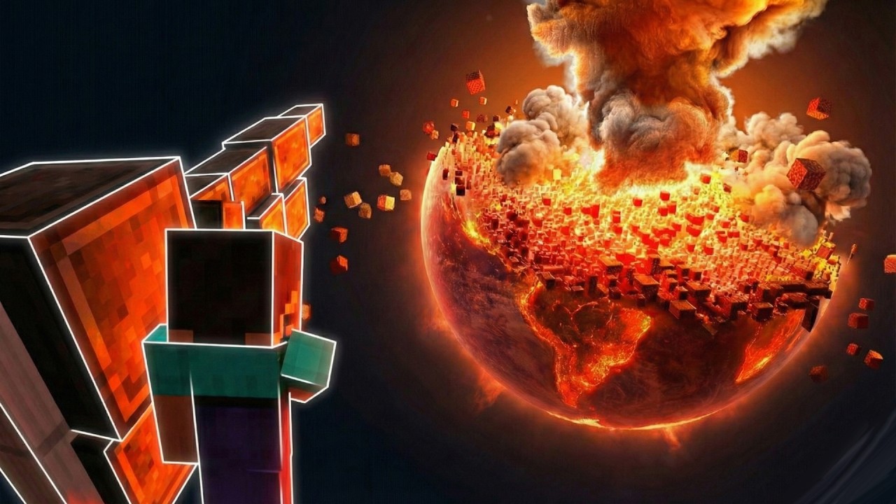COMO eu construí o melhor CANHÃO ORBITAL no Minecraft SEM MODS