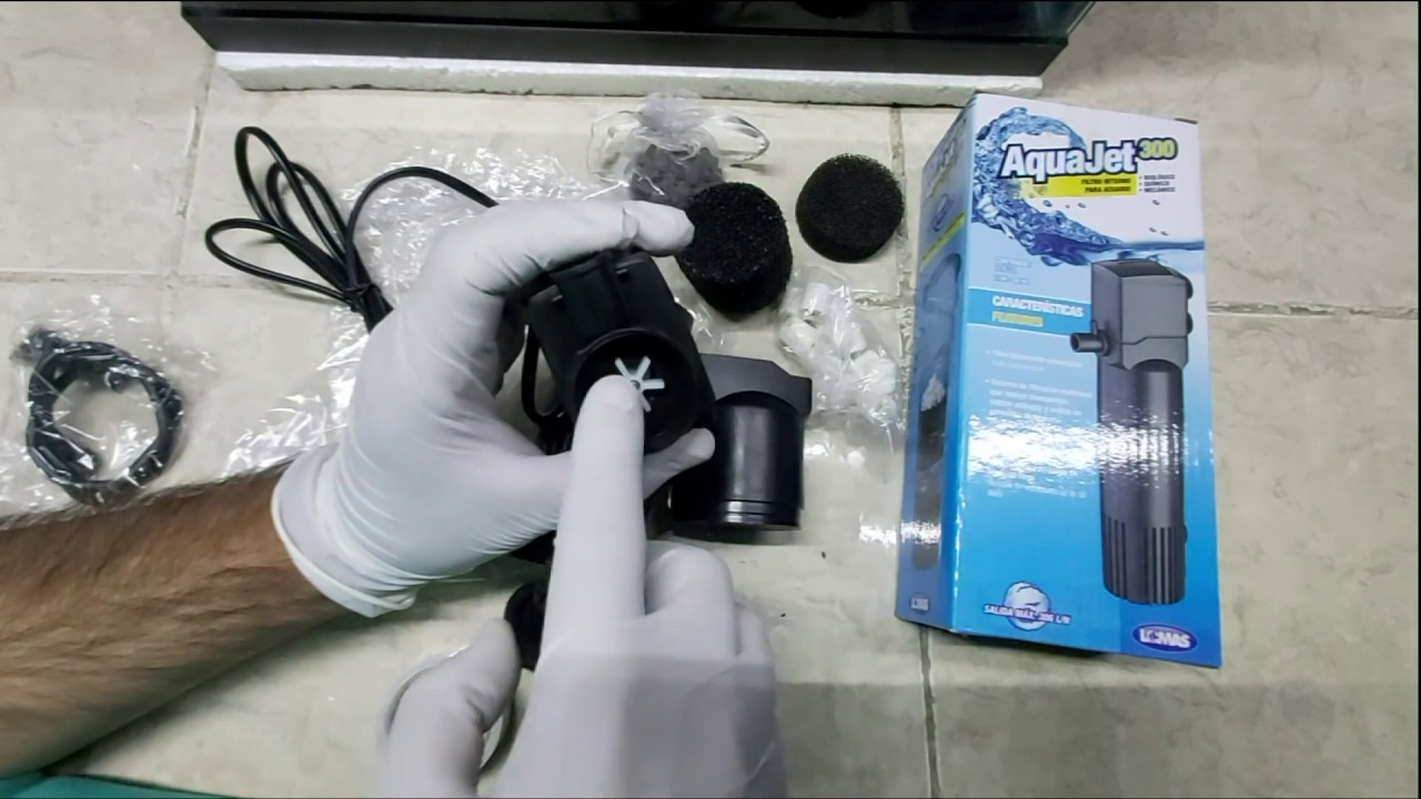 Filtro Interno Aquajet 300 Acuario Lomas