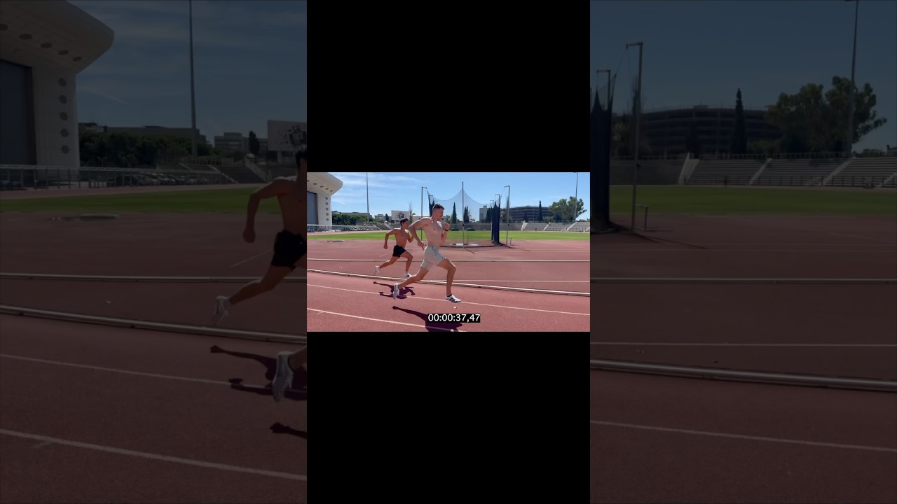 Nouveau record sur 400m pour Pierre 🔥 et contre perf pour moi. Il faudra revenir plus fort 👊