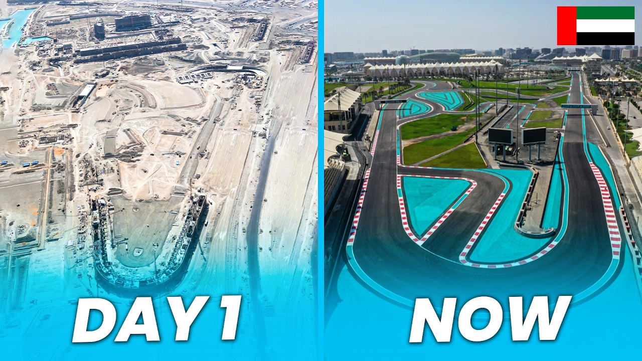How the Abu Dhabi F1 Track was Built