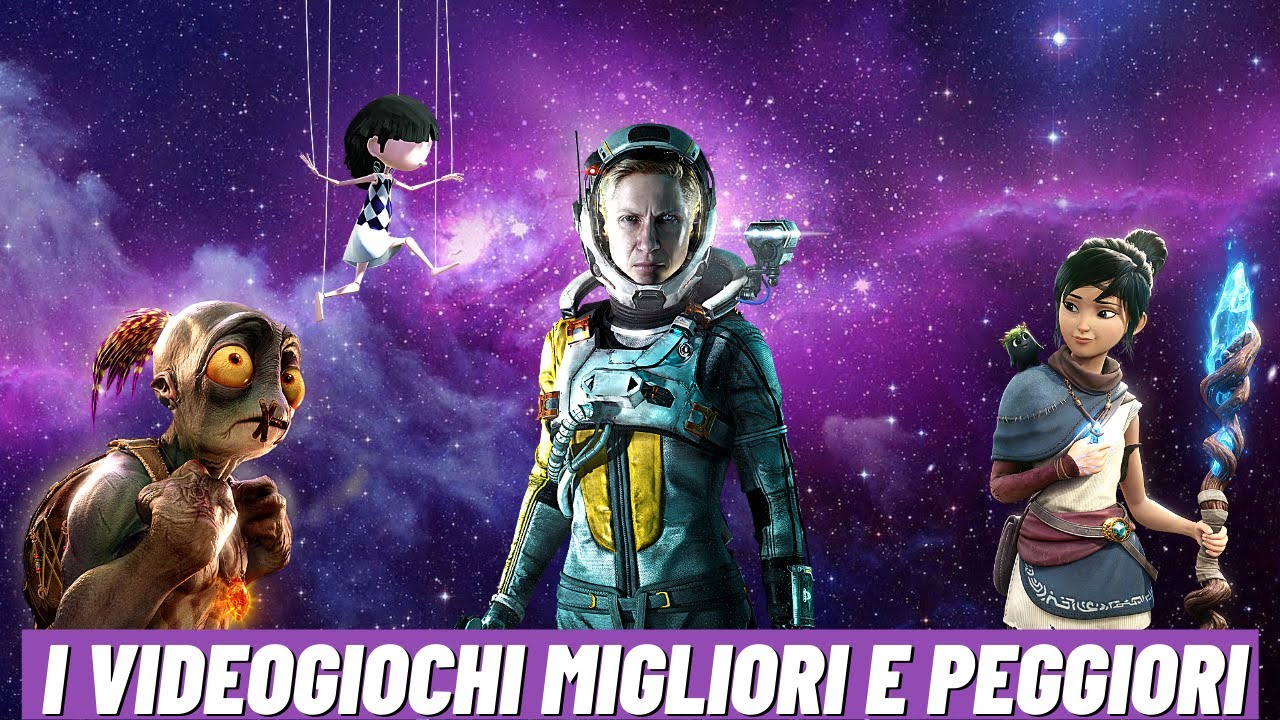 I Videogiochi MIGLIORI e PEGGIORI del 2021!