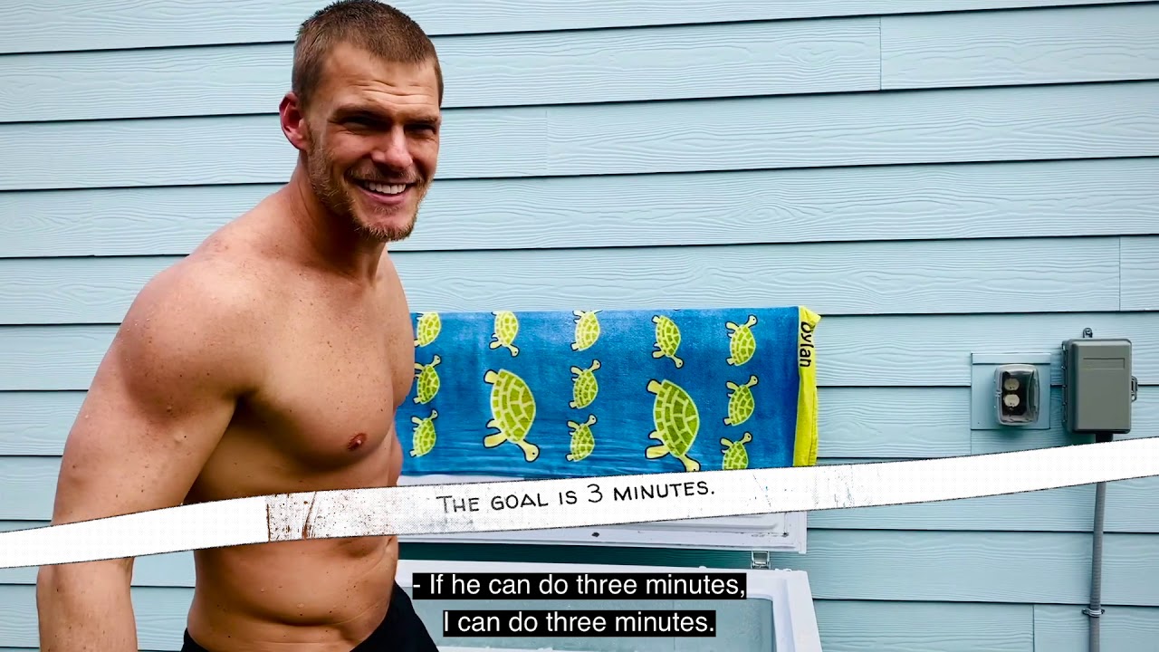 Alan Ritchson explores Contrast Therapy with certified XPT trainer Sean Miller