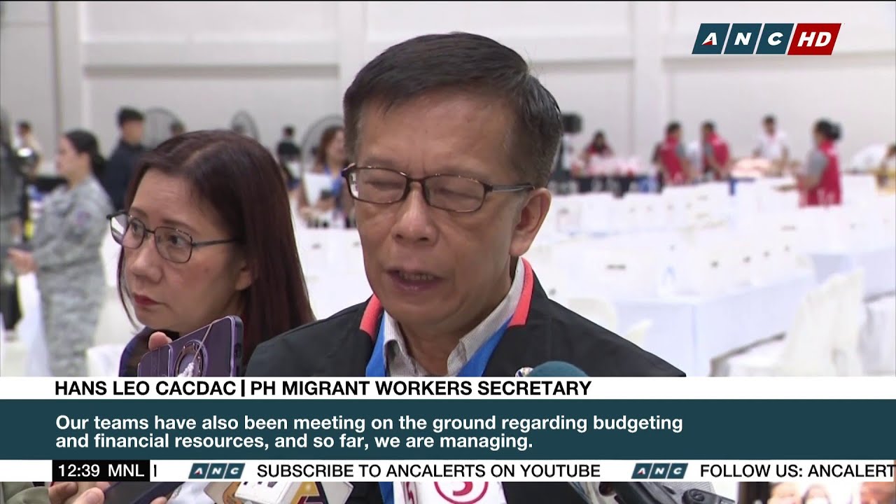 DMW: Правительство репатриирует еще 1200 филиппинских трудовых мигрантов с Ближнего Востока | АНК