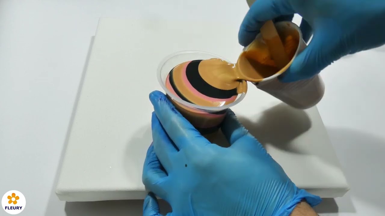 Pigmente anrühren mit FLEURY Acrylbinder | Acrylgiessen Tutorial (Deutsch)