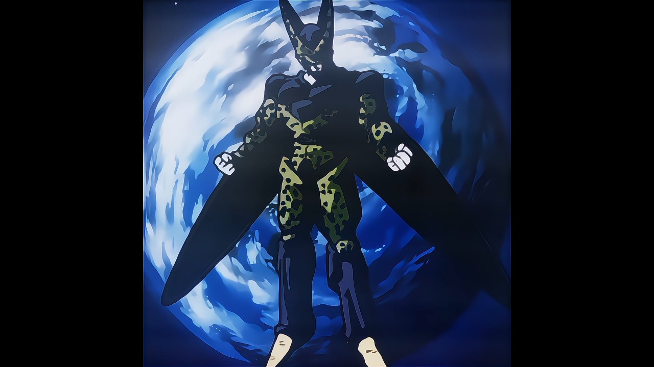 Cell Casually Saved Earth | DBZ Cell Edit | MATADORA (ultra slowed) | #cell #dbz #shorts