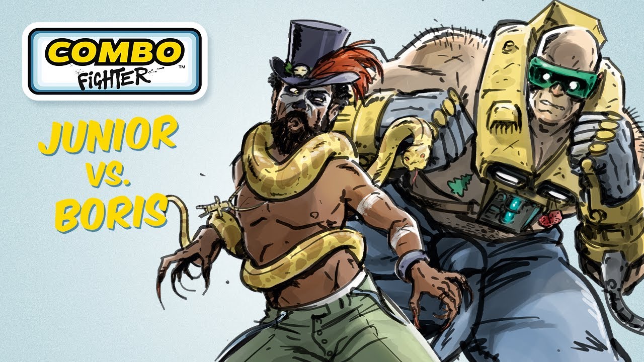 Junior vs. Boris - Combo Fighter Gameplay