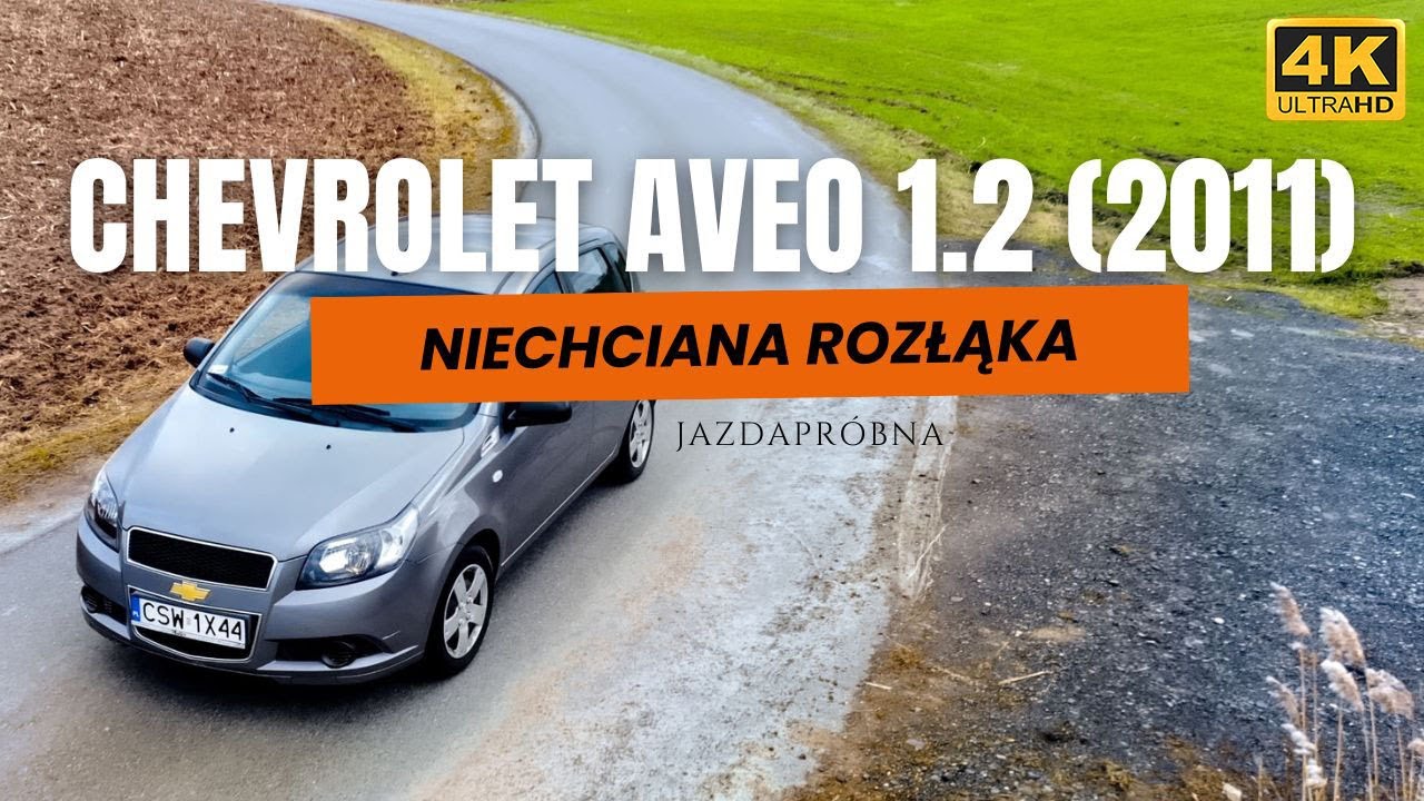 CHEVROLET AVEO T250 1.2 DOHC 84KM 62KW  2011 - JAZDA PR&Oacute;BNA