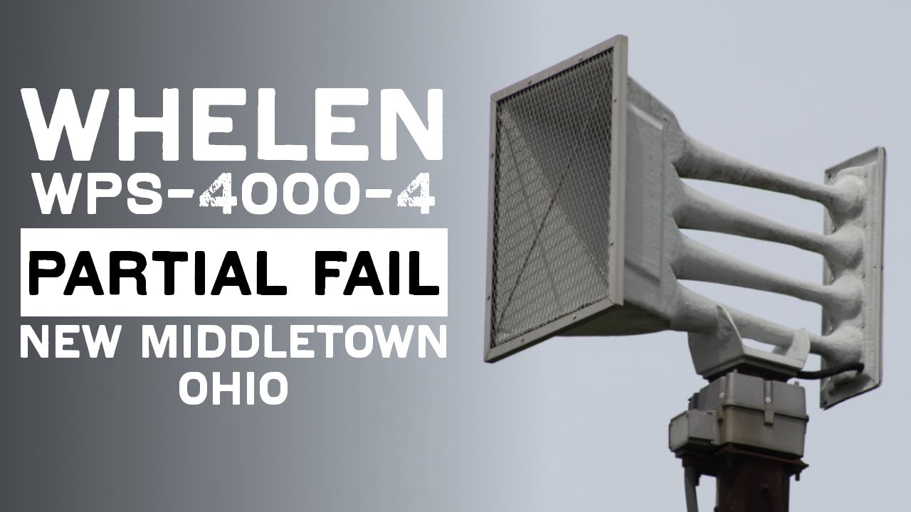 Sick Whelen WPS-4004 | Partial Failure | New Middletown, Ohio (Mahoning County)