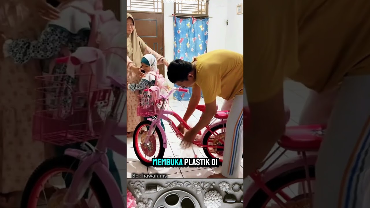 SEPEDA BARU DARI AYAH DAN IBU