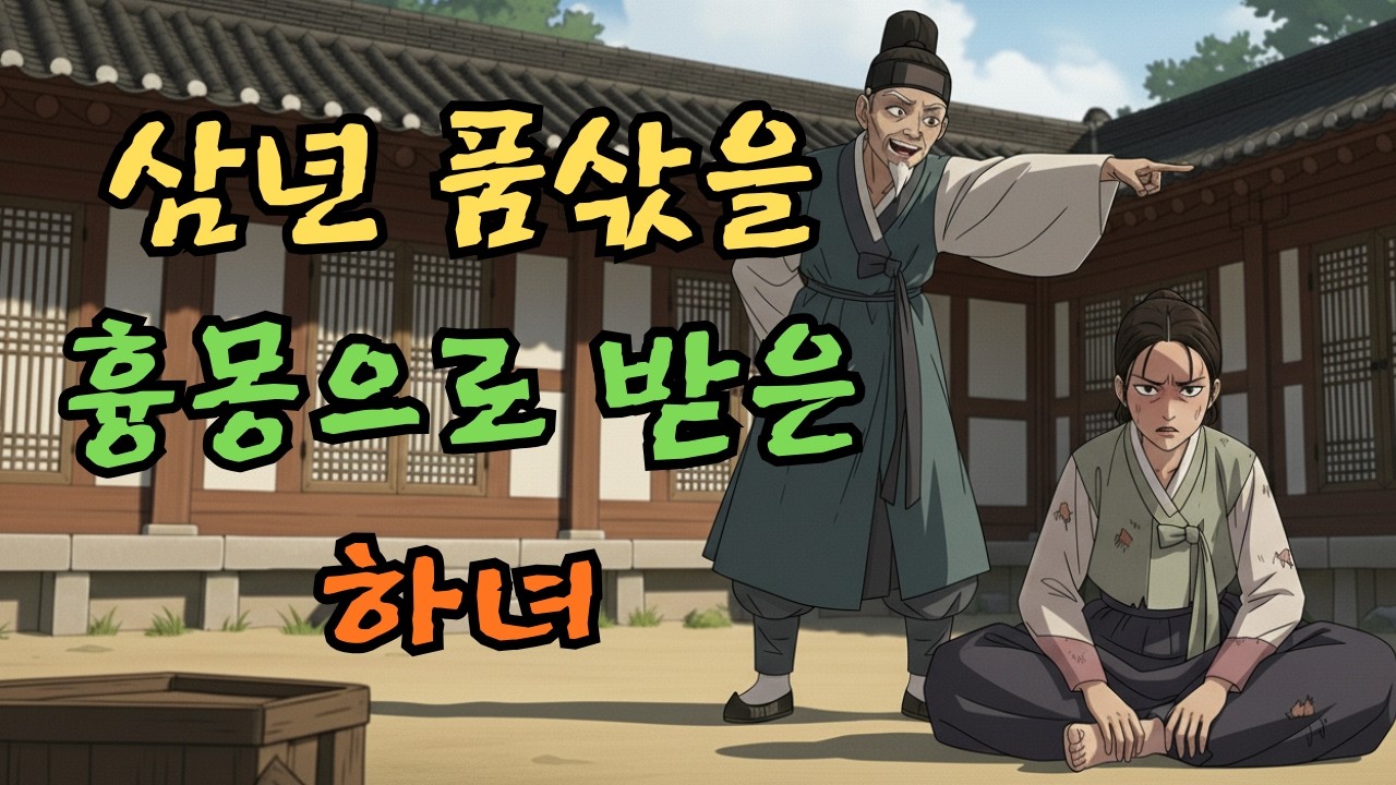 품삯으로 흉몽을 받고 쫓겨난 하녀  야담 | 민담 | 전설 | 설화 | 옛날이야기 | 오디오북