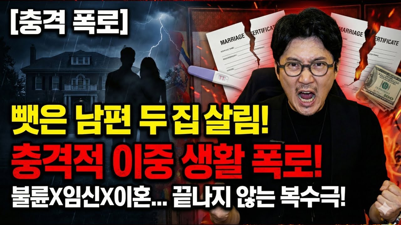 같은 동네에서 두 집 살림? 전처와 현처 사이를 오가는 남편의 충격적 이중생활! '일산점집 용군TV 서천사'