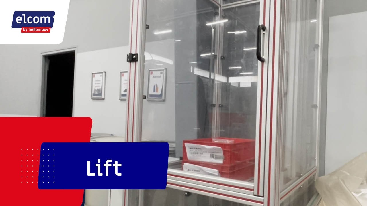 Aluminium profile lift - Elcom