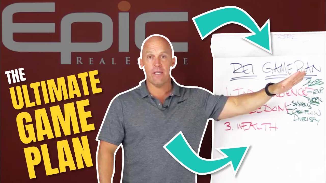 THE Real Estate Investing Game Plan - A Step by Step Guide (Look no further!)