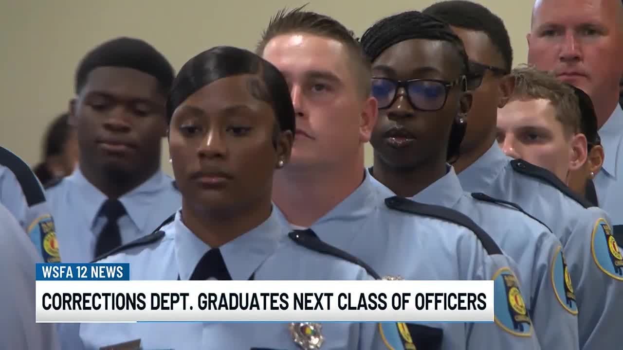 Corrections Department graduates latest class of officers