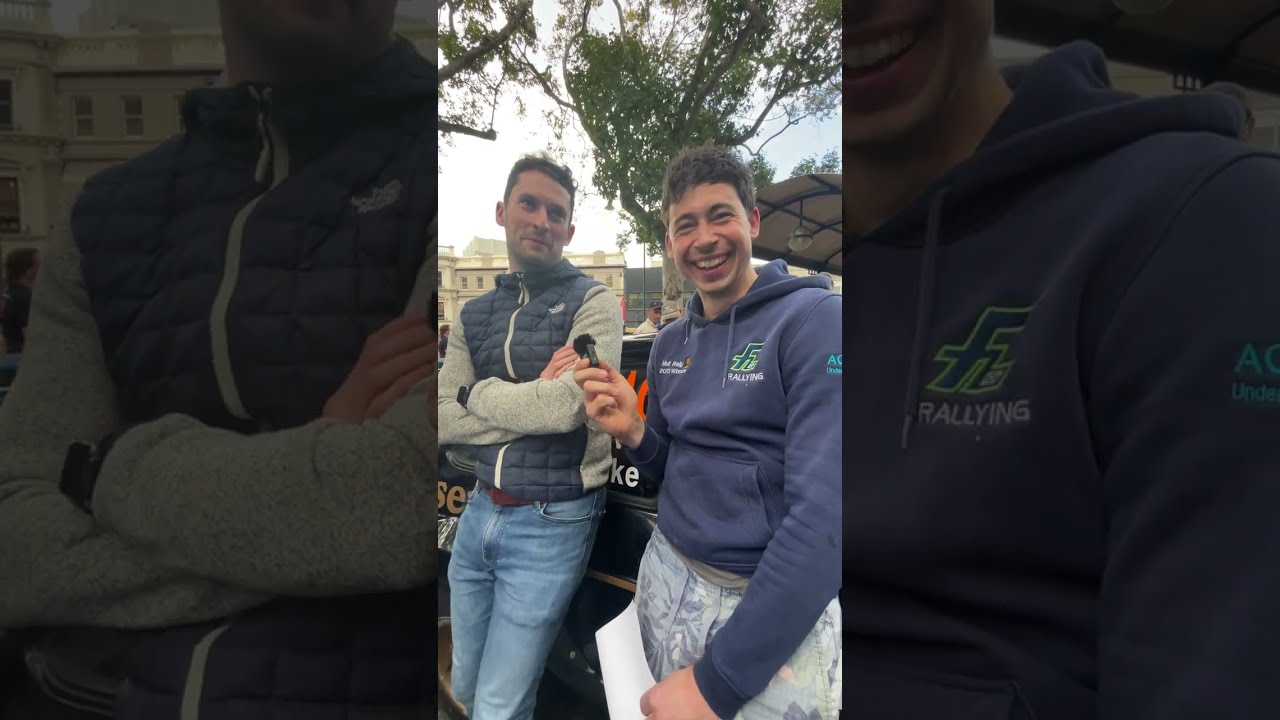 Kris Meeke & Noel O'Sullivan / Otago Rally Banter Before the Start!