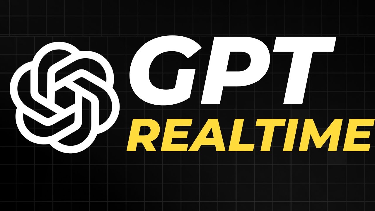 Voice to Voice GPT RealTime in 4 mins! 💥NEW OpenAI Voice Agents API💥