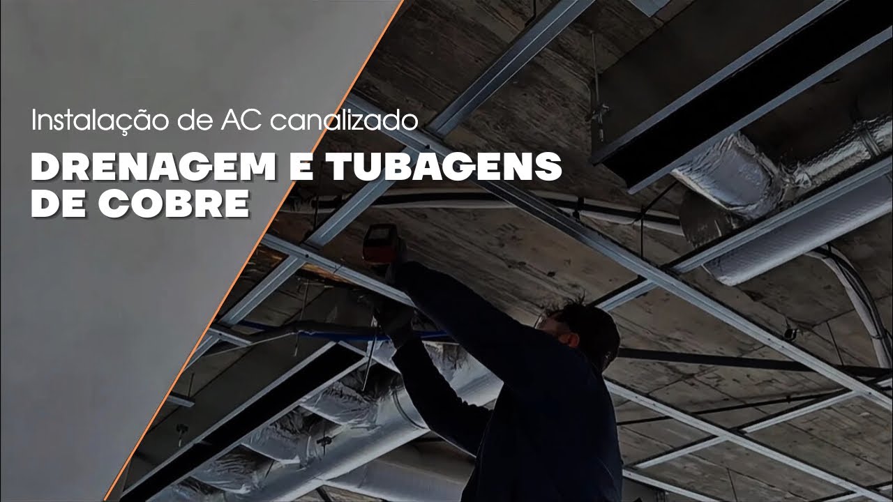 Processo real: medição, corte, fixação, ligação e isolamento