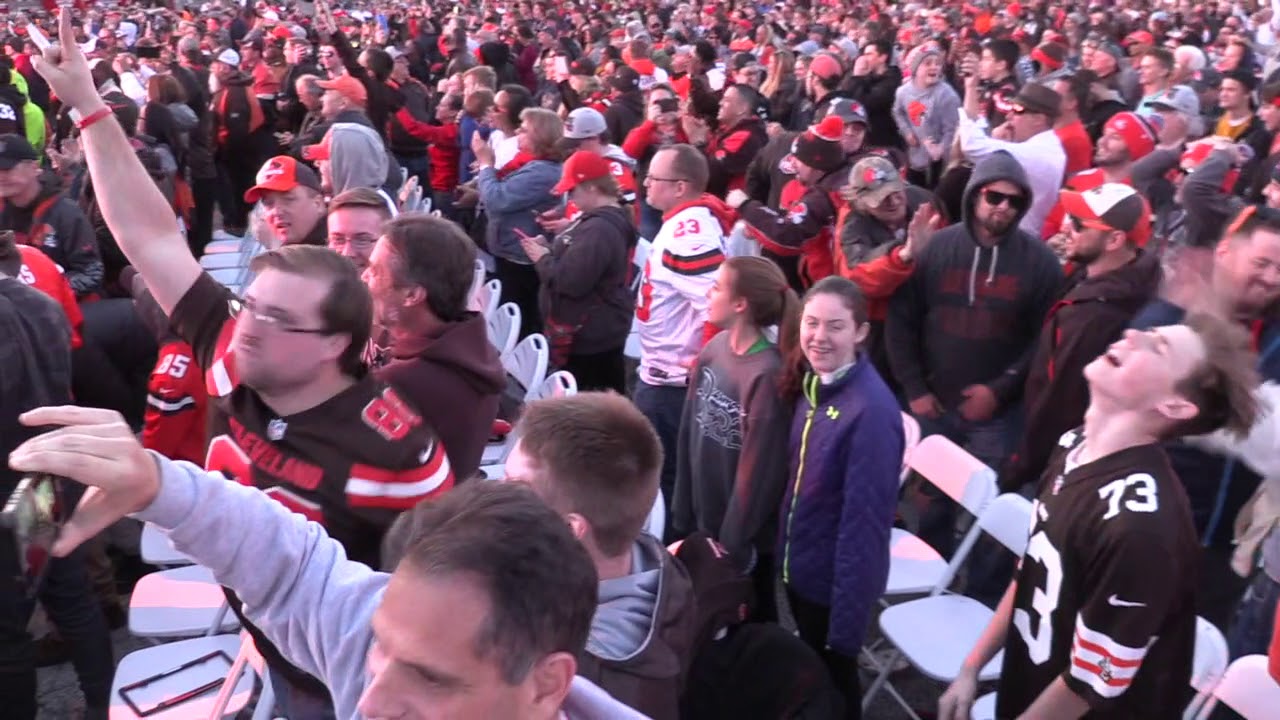 Browns fans react to Baker Mayfield pick at No. 1