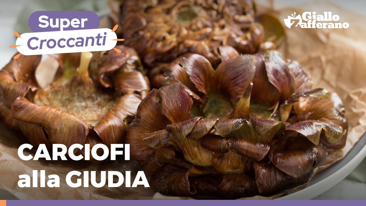 CARCIOFI ALLA GIUDIA - RICETTA ORIGINALE