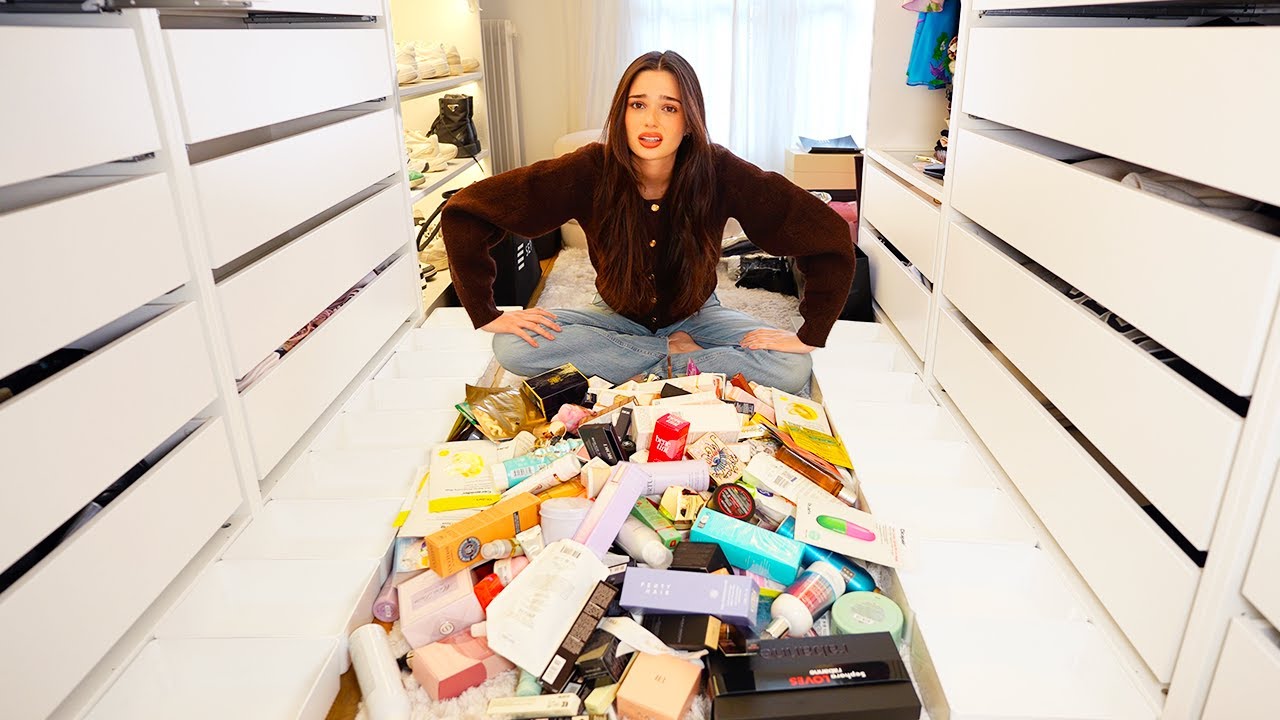 JE TRIE (encore) TOUTE MA SALLE DE BAIN !