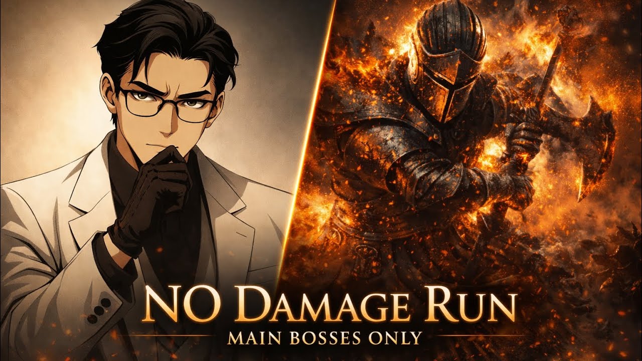 LIVE DARK SOUL I : No Damage Run| Main Boss Only | Road To 700 Sub