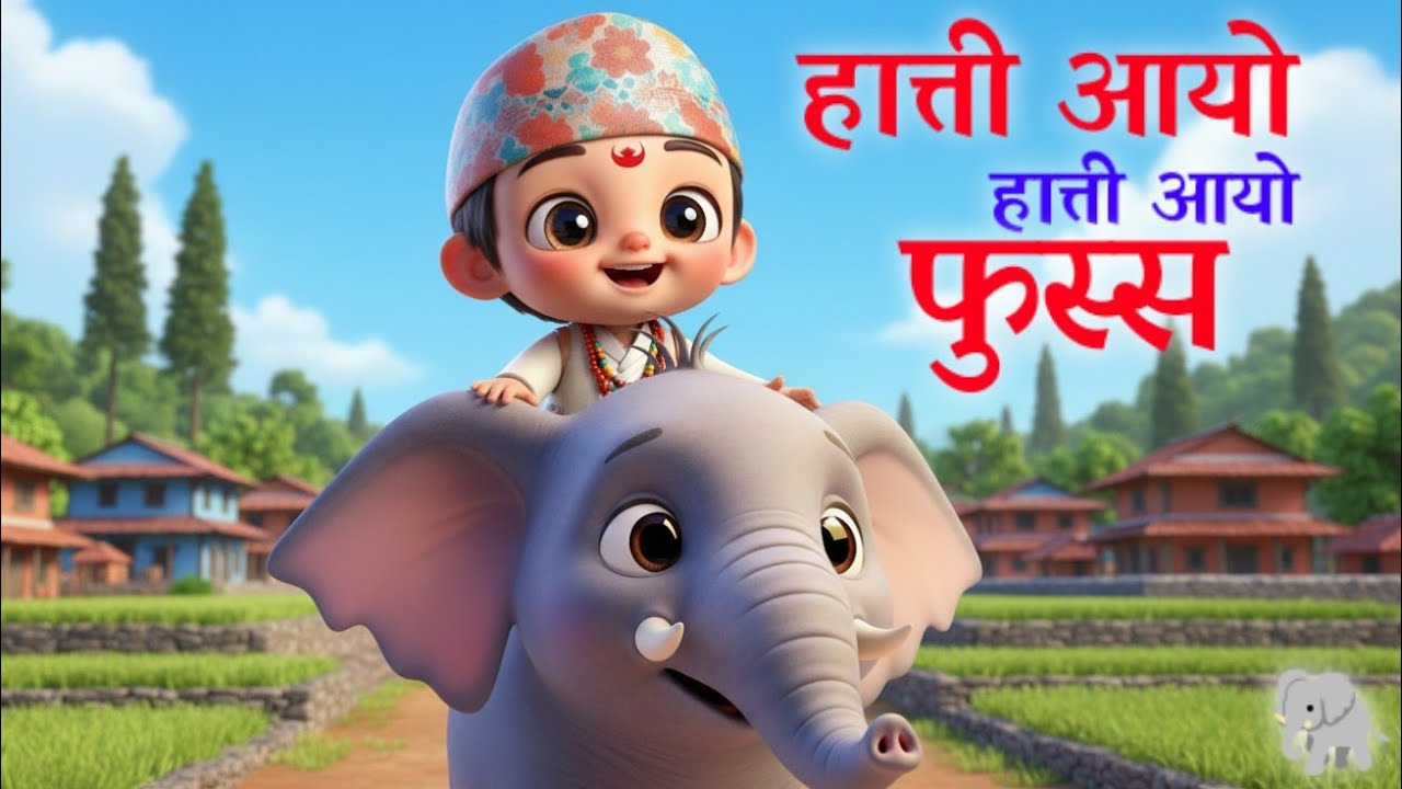 Hatti Aayo Hatti Aayo Fussa - Best Rhymes Collection | लोकप्रिय नेपाली बालगीत | Kids Nursery Rhymes