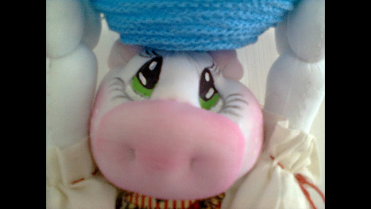 Cara de chanchito//Pig face...proyecto 189
