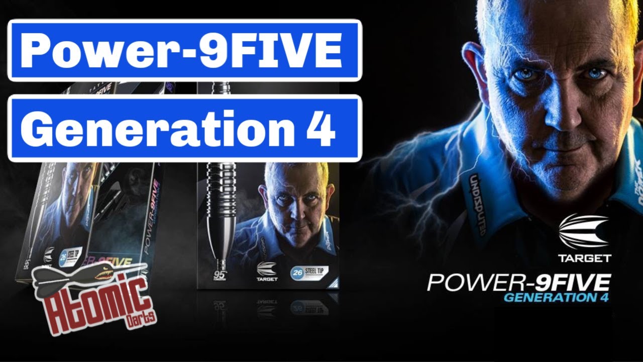 Phil Taylor Power 9Five Generation 4 by Target Darts