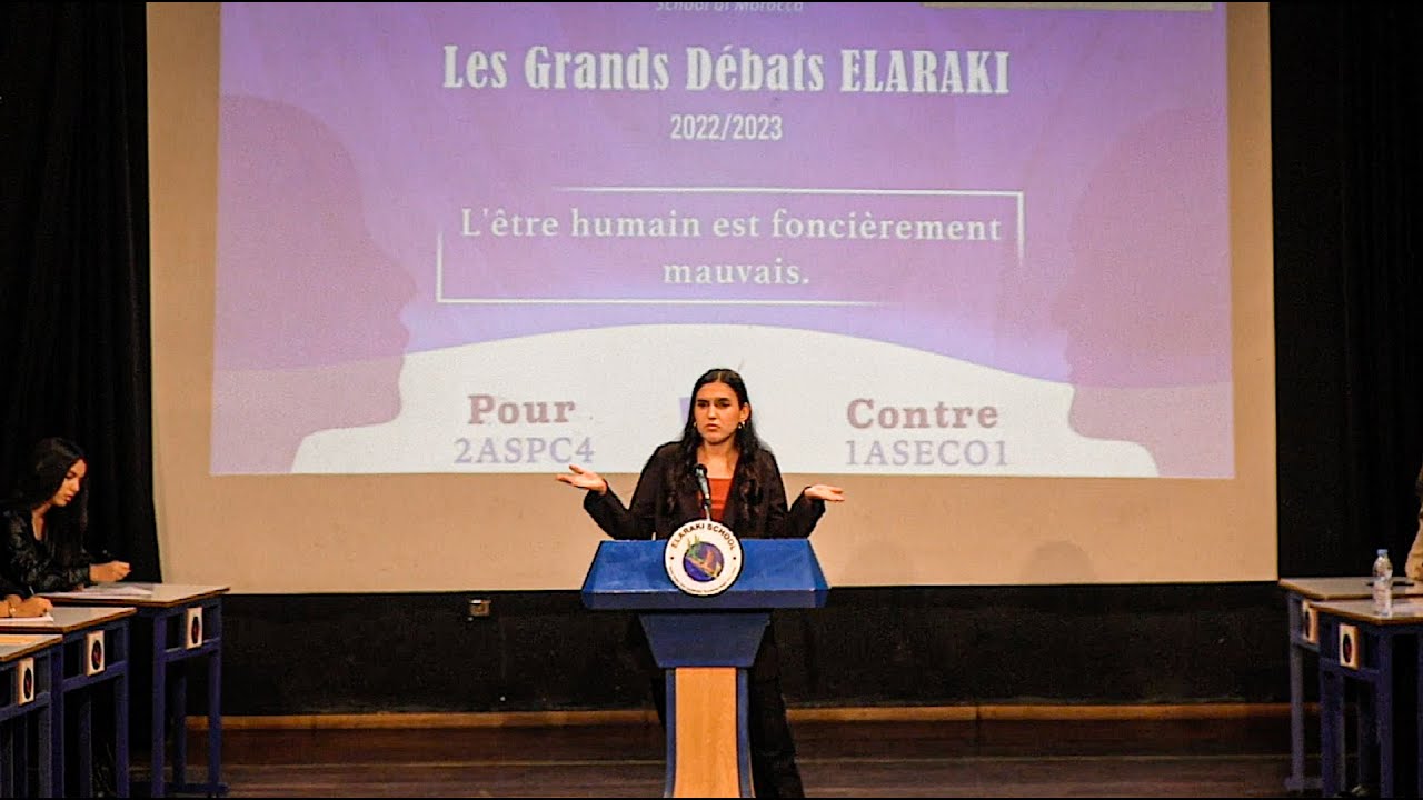L'être humain est foncièrement mauvais.