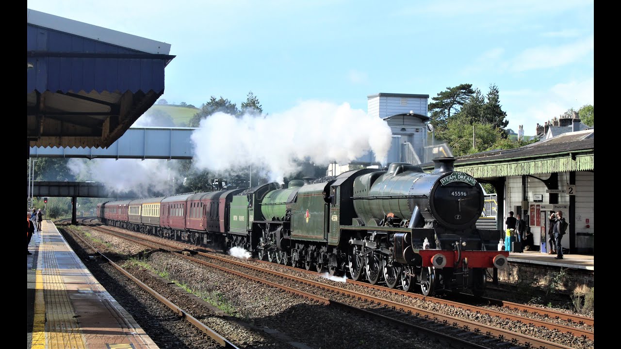 61306 'Mayflower' & 45596 'Bahamas' storm the Devon Banks - 28/09 & 1/10 2021