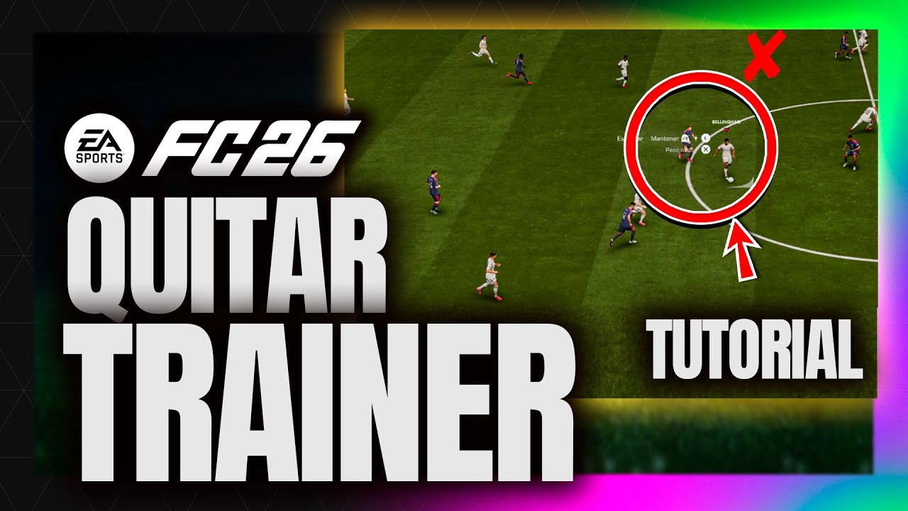 ✅COMO DESACTIVAR O QUITAR TRAINER EN EA FC 26