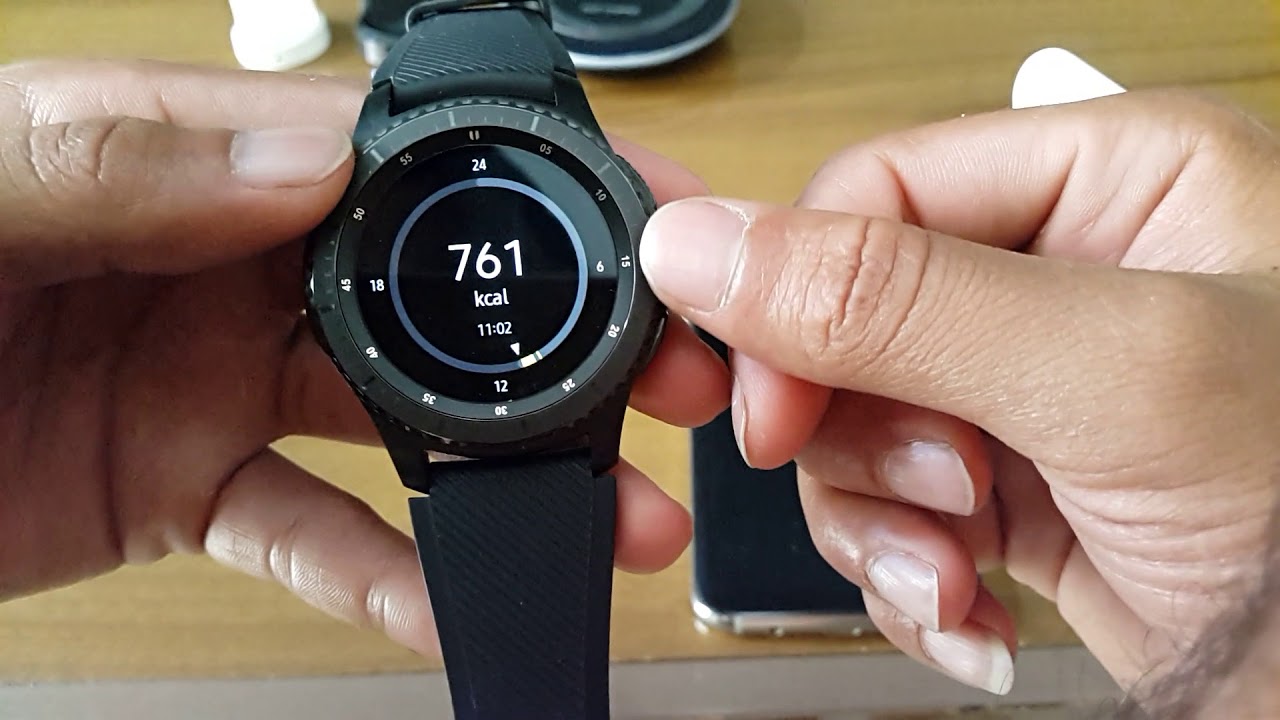 Samsung Gear S3 Frontier português (BR)