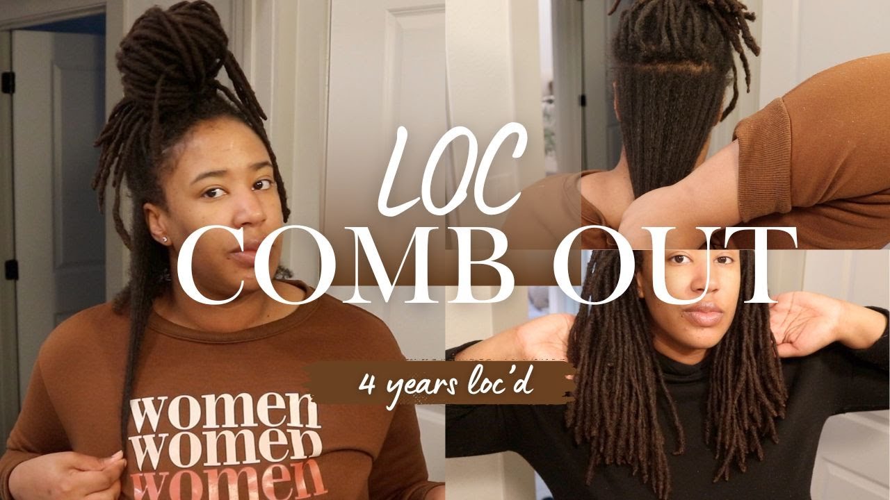 4-летняя шерсть Loc Comb out | Сохранение длины