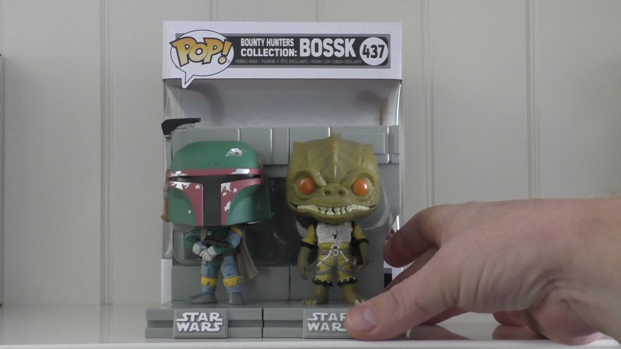 FUNKO POP - BOUNTY HUNTER COLLECTION - BOSSK - REVIEW - STAR WARS