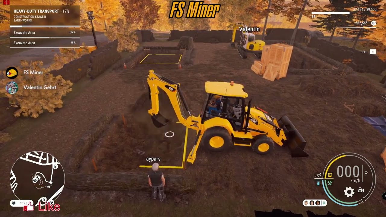 CONSTRUCTION SIMULATOR 2022  🚧 🚧 E.U. MAP 🚧 MULTIPLAYER GAMEPLAY