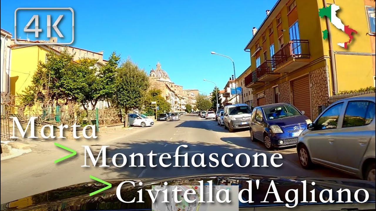 Scenic Drive (Lazio), Italy [Marta ⩾ Montefiascone ⩾ Civitella d'Agliano] February 2022 | 🌞