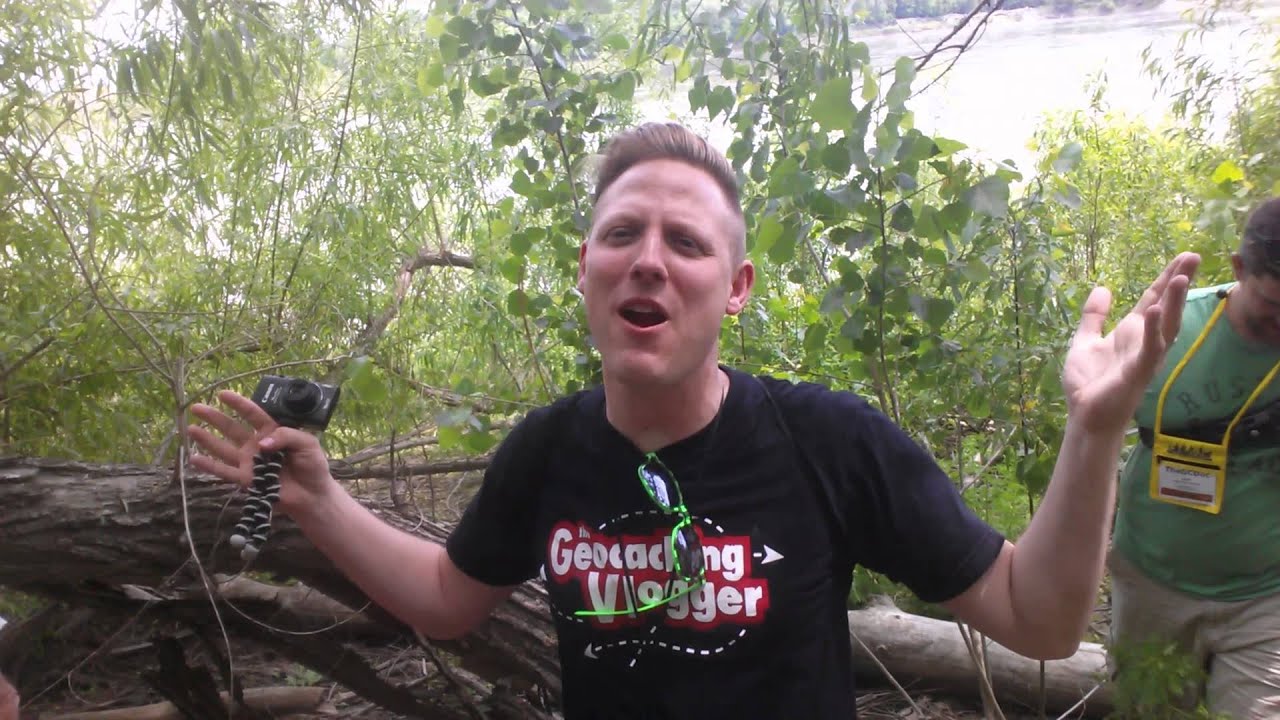 Meeting The Geocaching Vlogger and GC Doc near GeoWoodstock