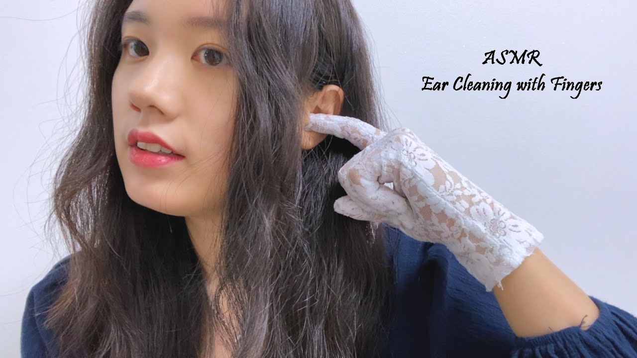 ASMR Ear Cleaning with Fingers | Brain Massage, Mic Touching, Ear Cupping, Gloves (No Talking)