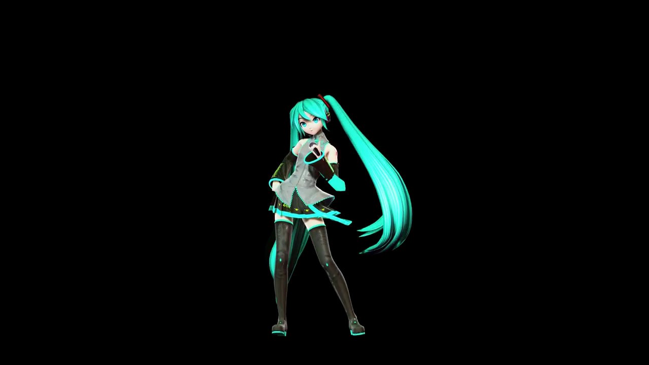 MMD 1/6 Out of the gravity - Hatsune Miku  初音ミク HOLOGRAM READY DIVA FUTURE TONE