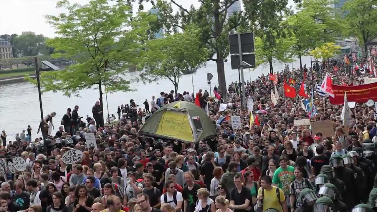 Gro&szlig;demonstration Ffm Blockupy - 19.05.2012 (Impressionen)