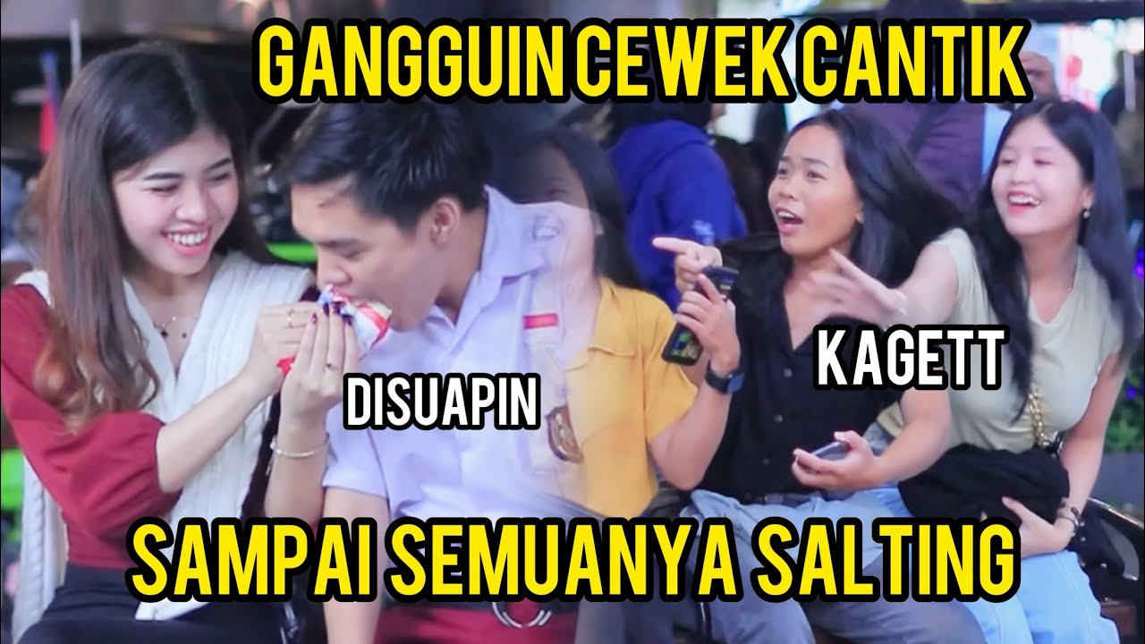 BOCAH SD NEKAT GANGGUIN CEWEK CANTIK SAMPAI SALAH TINGKAH PART V