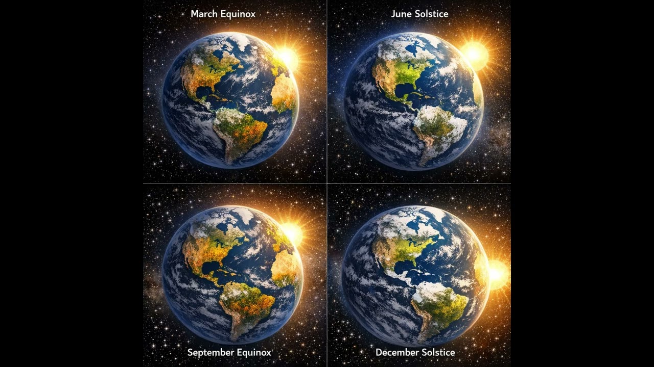 Cosa è un equinozio, cosa è un solstizio,