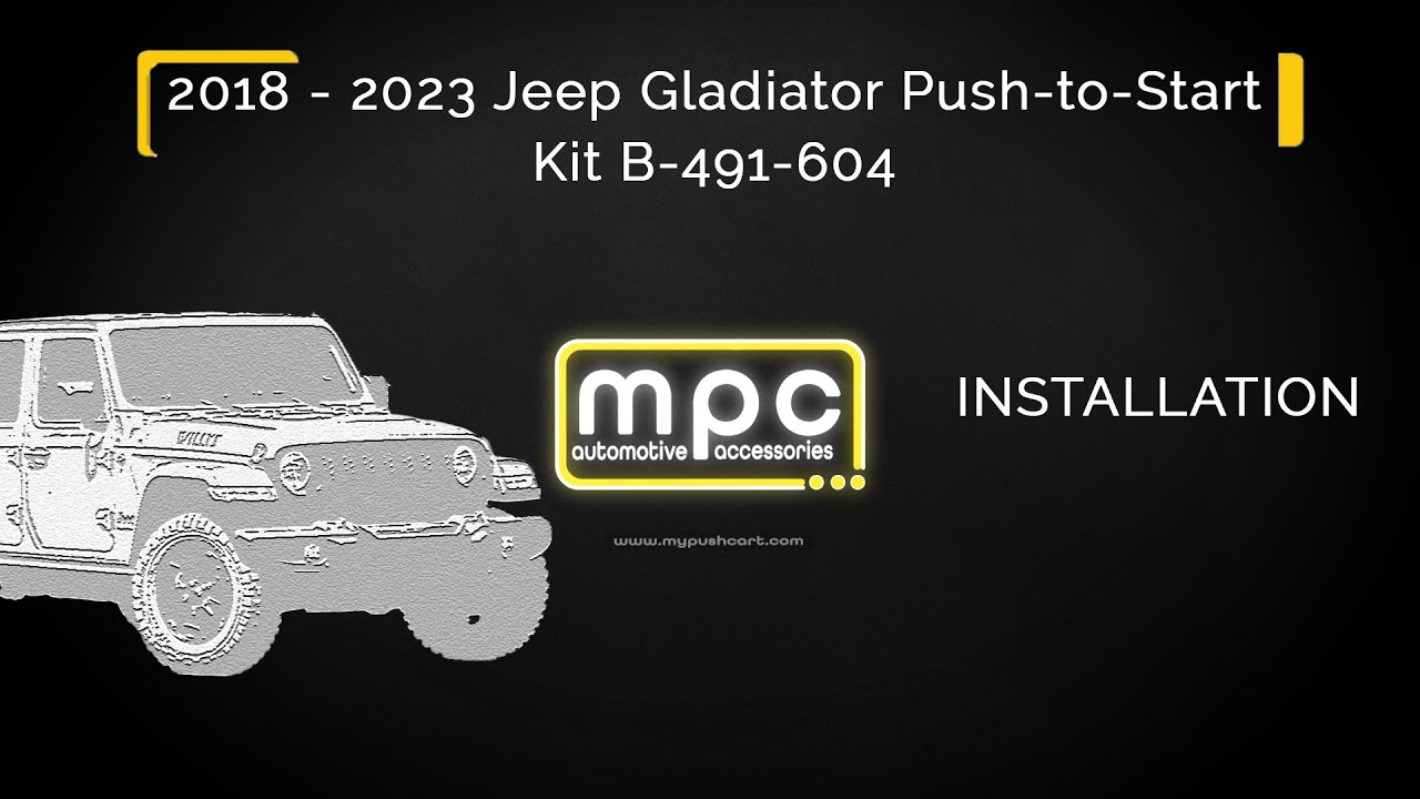 mpc | Установка дистанционного запуска на оригинальные автомобили Jeep Wrangler/Gladiator 2018–20...