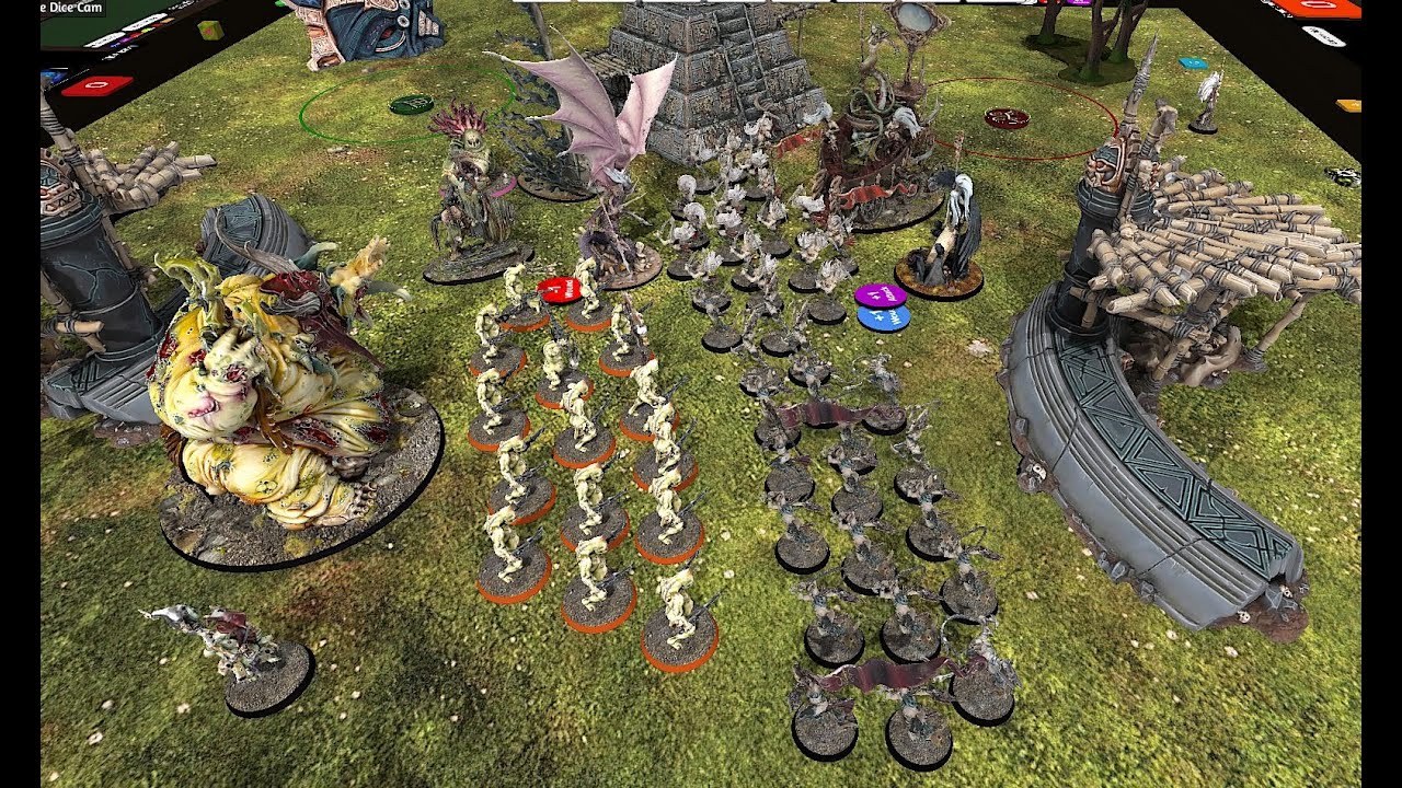Age of Sigmar Battle Report Maggotkin of Nurgle vs Daughters of Khaine! Woehammer Tournament round 2