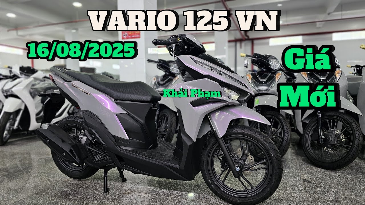 Báo giá Honda VARIO 125 VN mới nhất 16/08 tại head Huỳnh Bạch Tùng.Khải Phạm #vario #125 #xe #ship 
